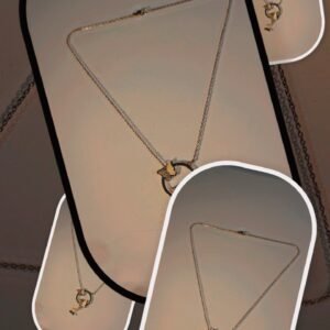 COMPLETE SET OF CHAIN PENDANT AND HEARING